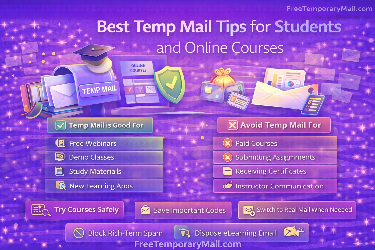 Best Temp Mail Tips for Students and Online Courses