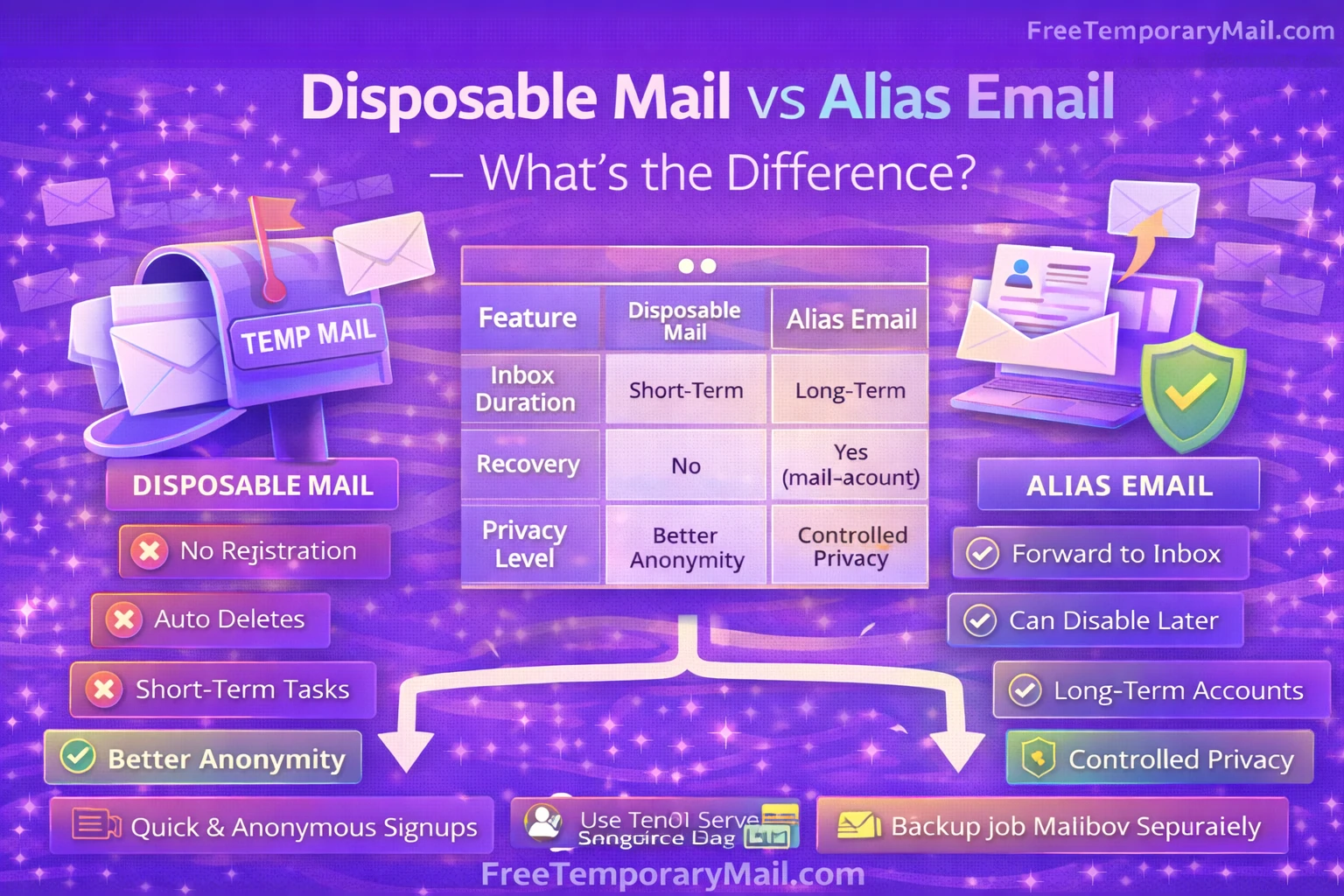 Disposable Mail vs Alias Email – What’s the Difference?